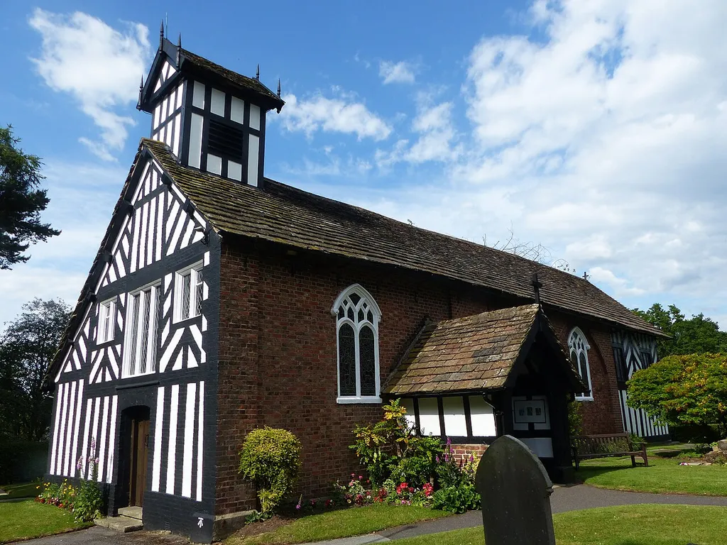 All Saints Church: Grade II* listed church in Siddington, Cheshire. .mw-parser-output .messagebox{margin:4px 0;width:auto;border-collapse:collapse;border:2px solid var(--border-color-progressive,#6485d1);background-color:var(--background-color-neutral-subtle,#fbfcff);color:var(--color-base,#202122);box-sizing:border-box;border-inline-start-width:8px}.mw-parser-output .messagebox.mbox-small{font-size:88%;line-height:1.25em}.mw-parser-output .mbox-warning,.mw-parser-output .mbox-speedy{border:2px solid var(--border-color-error,#b22222);background:var(--background-color-error-subtle,#ffdbdb);border-inline-start-width:8px}.mw-parser-output .mbox-serious,.mw-parser-output .mbox-delete,.mw-parser-output .mbox-stop{border:2px solid var(--border-color-error,#b22222);border-inline-start-width:8px}.mw-parser-output .mbox-issue,.mw-parser-output .mbox-content{border:2px solid #f28500;background:var(--background-color-warning-subtle,#ffe);border-inline-start-width:8px}.mw-parser-output .mbox-query,.mw-parser-output .mbox-style{border:2px solid #f4c430;background:var(--background-color-warning-subtle,#ffe);border-inline-start-width:8px}.mw-parser-output .mbox-shit{border:2px solid #960;border-inline-start-width:8px}.mw-parser-output .mbox-license{border:2px solid #88a;border-inline-start-width:initial}.mw-parser-output .mbox-legal{border:2px solid var(--border-color-notice,#666);background:var(--background-color-base,#fff);border-inline-start-width:8px}.mw-parser-output .mbox-honor{border:2px solid #ca3;background:var(--background-color-warning-subtle,#fcf4db);border-inline-start-width:8px}.mw-parser-output .mbox-growth{border:2px solid #8d4;background:var(--background-color-success-subtle,#d5fdf4);border-inline-start-width:8px}.mw-parser-output .mbox-move{border:2px solid #93c;border-inline-start-width:8px}.mw-parser-output .mbox-protection,.mw-parser-output .mbox-message{border:2px solid var(--border-color-base,#aaa);border-inline-start-width:8px}.mw-parser-output .messagebox 