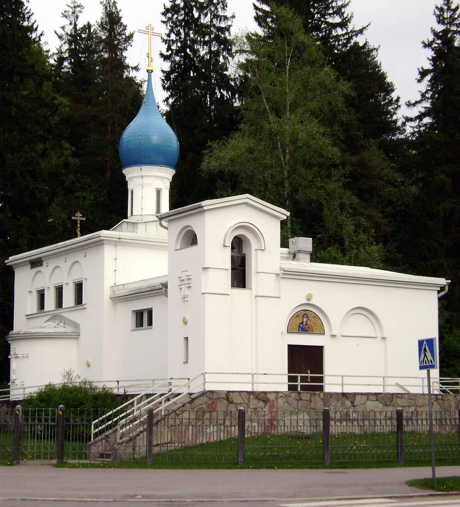 The Orthodox church in Järvenpää, Finland, was designed by architect Ivan Kudryavtsev, and completed in 1980.
