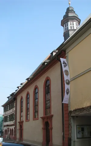 Evangelische Stadtkirche in Weinheim.