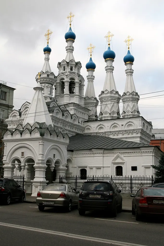 Nativity Church at Putinki. Moscow, Malaya Dmitrovka Street