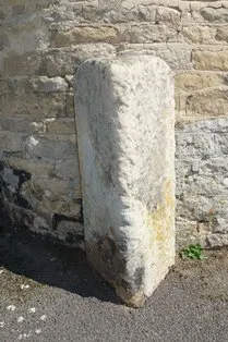 Old Milestone by Church Street, Empingham, Rutland