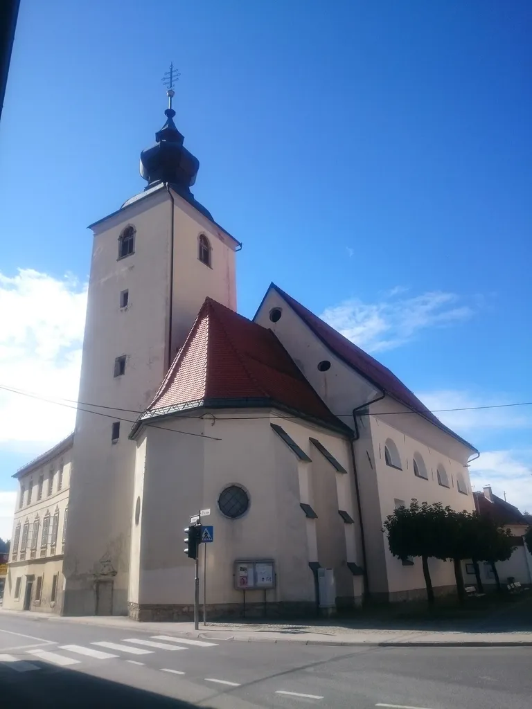 Church of Our Lady of Seven Sorrows in Slovenska Bistrica.