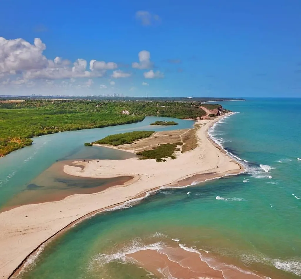 praia de Barra de gramame conde paraiba, divisa com joao pessoa
