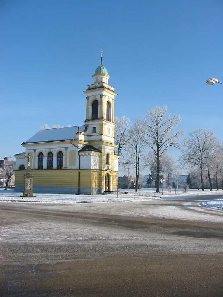 Chapel (sic!) of the Holy Trinity from 1900 in Lhota pod Libčany, Czech Republic.