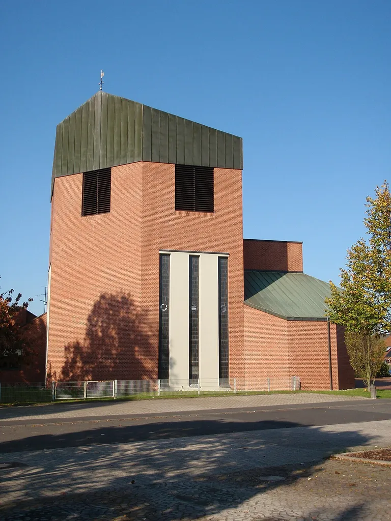 Photo of Catholic church St. Georg in Sankt Augustin-Buisdorf, Germany.