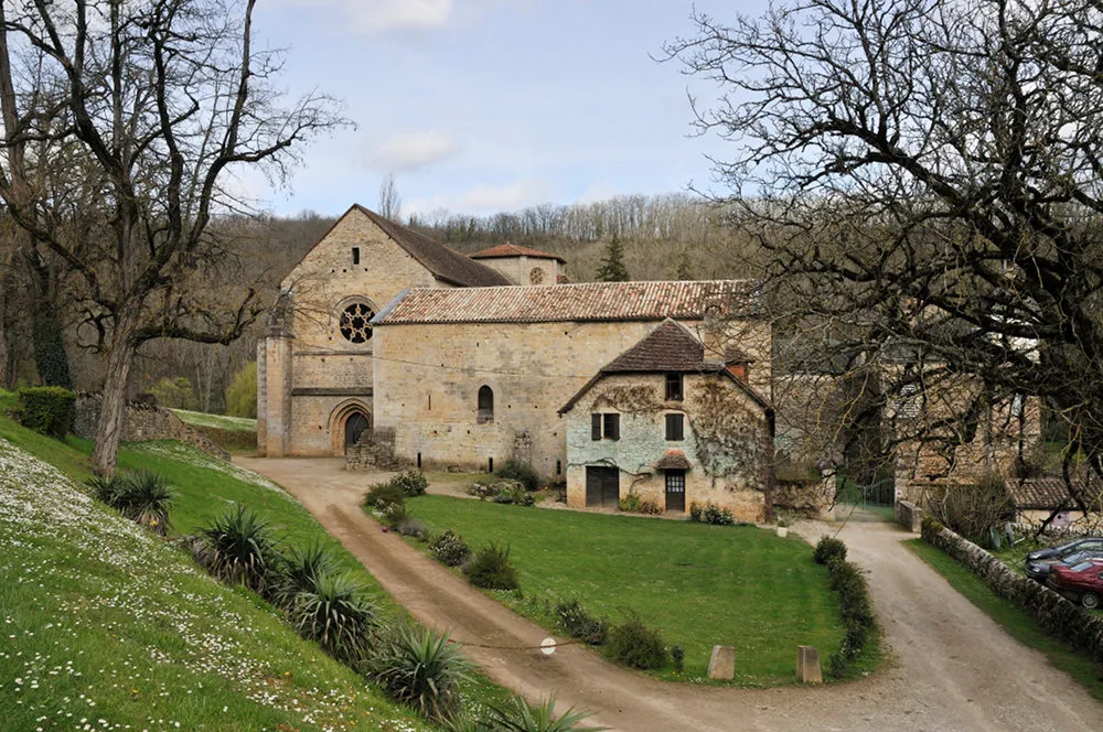 The Abbey of Beaulieu-en-Rouergue, Ginals, France