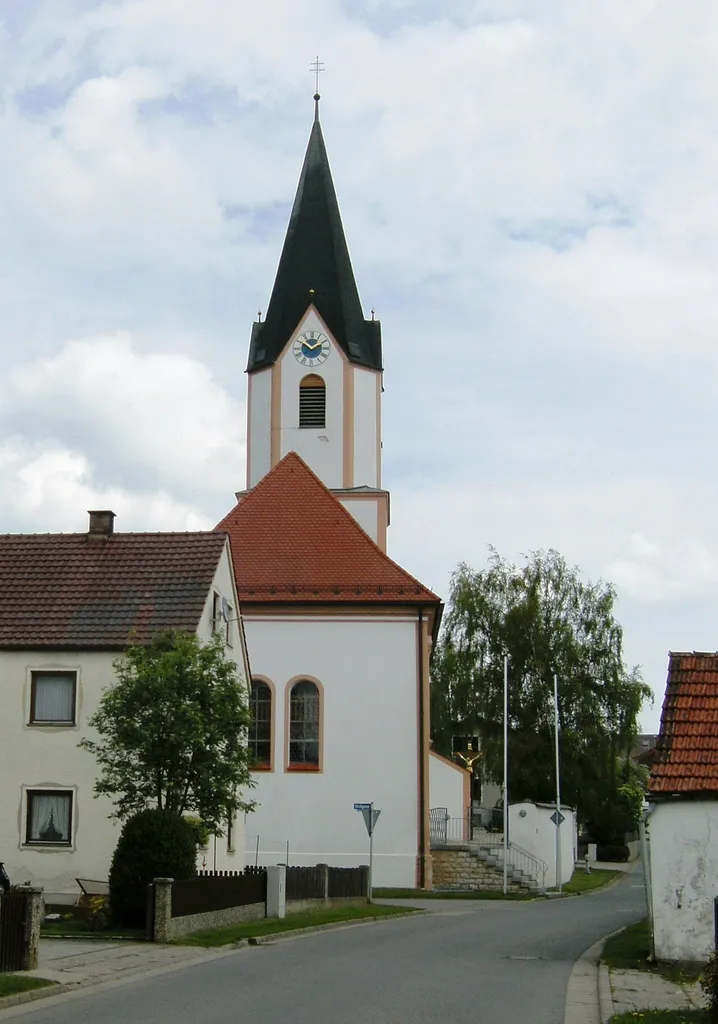 Kirche von Wolfsbuch, Gemeindeteil von Beilngries im Landkreis Eichstätt, Bayern