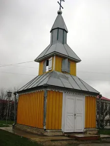 Saint Nicholas wooden church in Hlinaia, Edineț