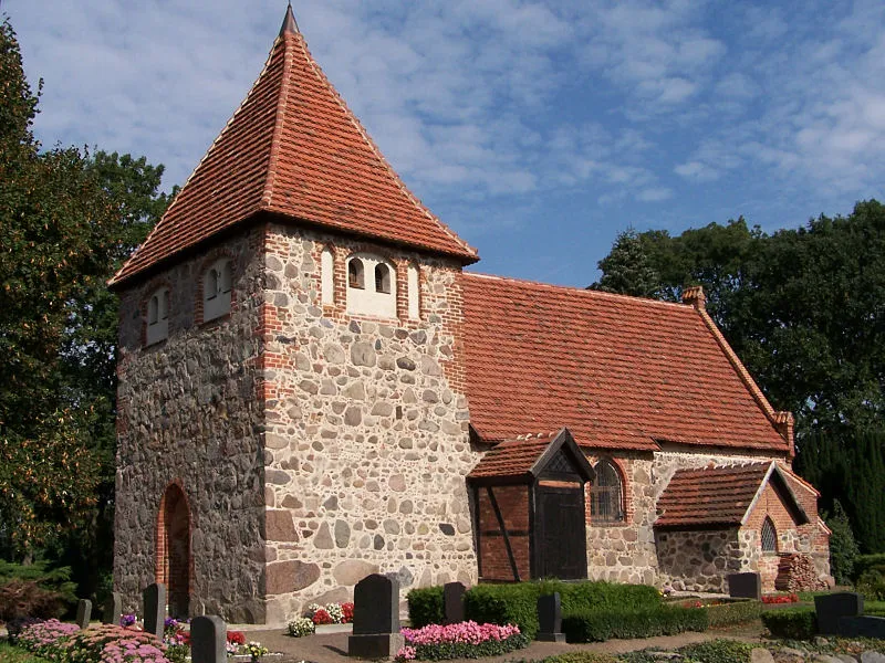 Kirche in Laase, Mecklenburg-Vorpommern