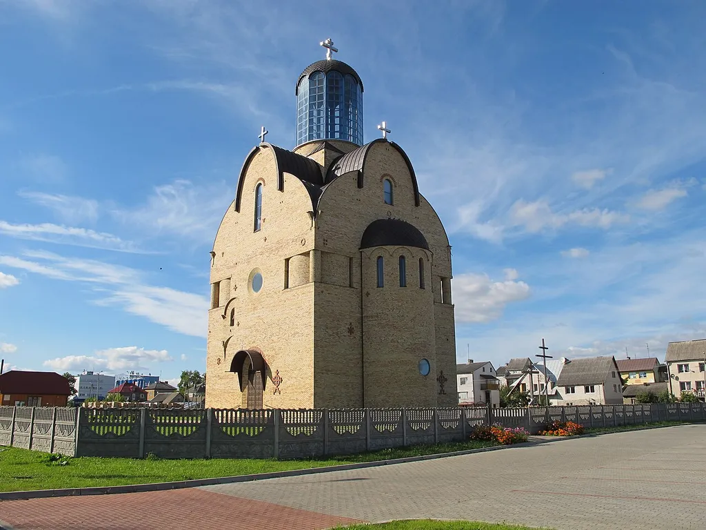 Pokrov of BVM orthodox church by Reymonta 6 street in Bielsk Podlaski