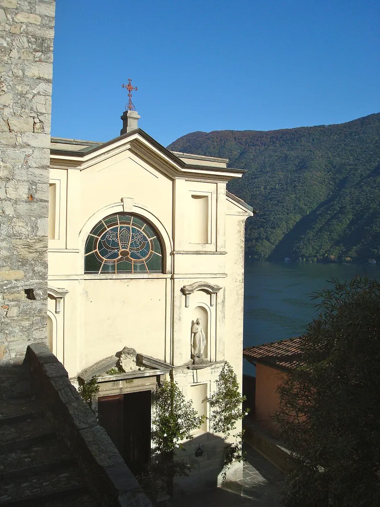 The Church of Saint Vigilio in Gandria, Lugano