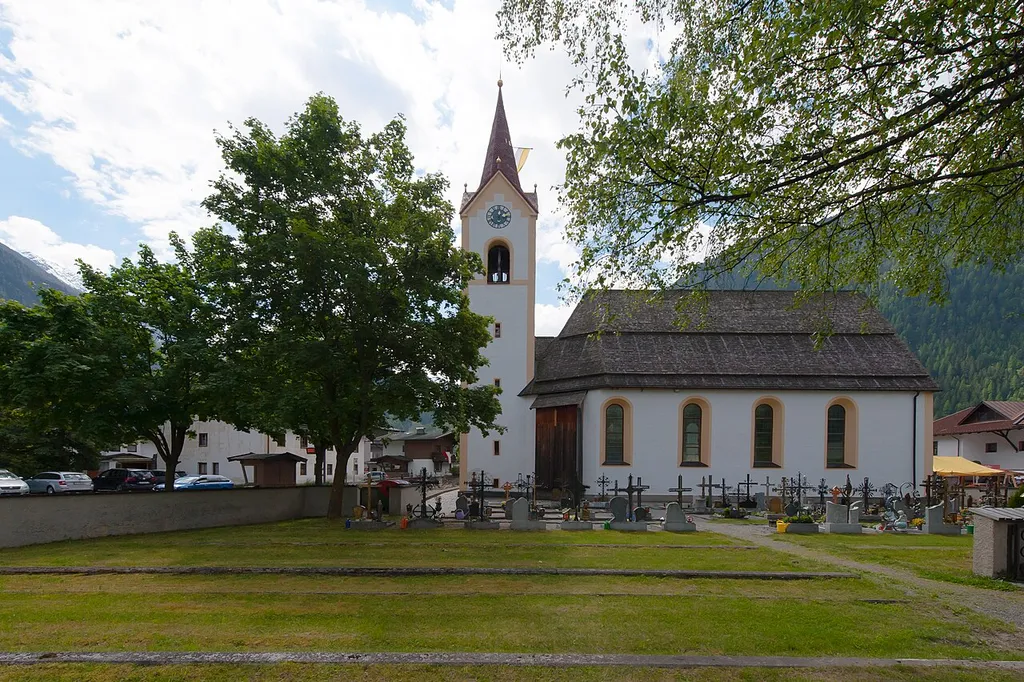 This media shows the remarkable cultural object in the Austrian state of Tyrol listed by the Tyrolean Art Cadastre with the ID 20493. (on tirisMaps, pdf, Fotoarchiv Tiroler Kunstkataster, more images on Commons, Wikidata)
