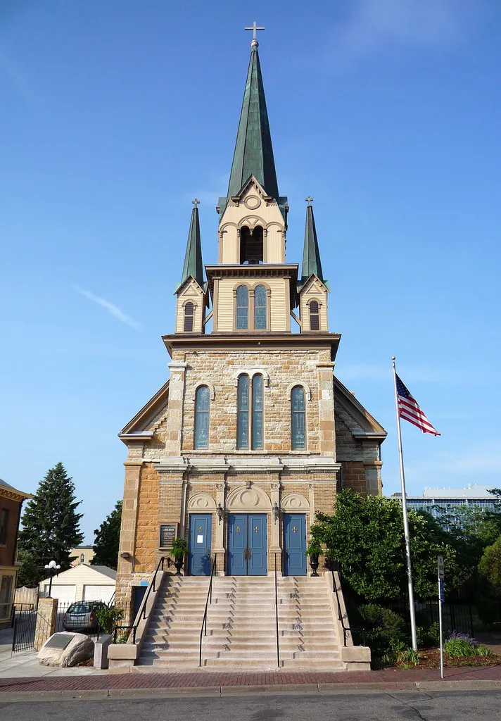 Our Lady of Lourdes Catholic Church, Minneapolis, Minnesota.