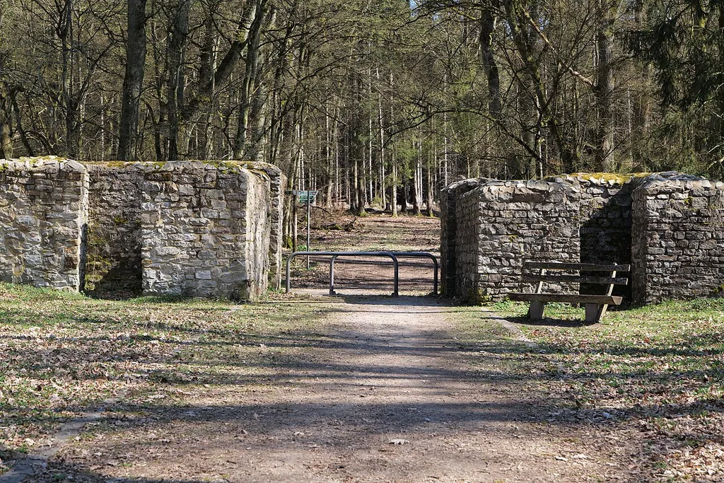 Kastell Kapersburg am 2. April 2021.
