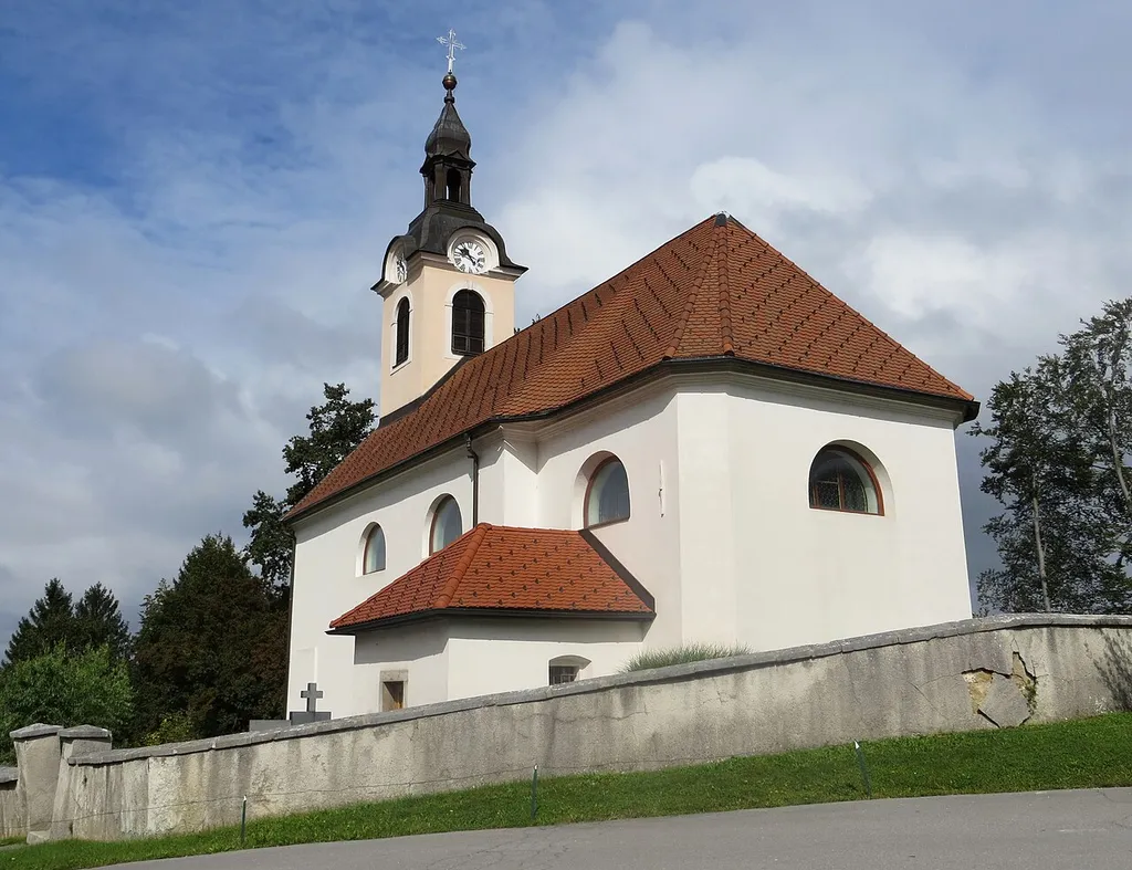 Saints Simon and Jude Church in Rudnik, City Municipality of Ljubljana, Slovenia