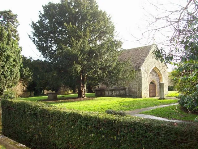Holy Rood church, Swindon All that remains of the original church is the chancel, now occasionally used as a chapel. Holy Rood, first recorded in 1154, served the small, pre-railway hilltop town of Swindon. By the 1840s it was clear Holy Rood was inadequate for the growing population, and Sir George Gilbert Scott's Christ Church was dedicated in 1851. In 1852 Holy Rood was demolished, apart from the chancel and a few pillars. Holy Rood is located on The Lawn, a public park once property of the landowning Goddard family. The Goddard tomb is between chapel and tree.