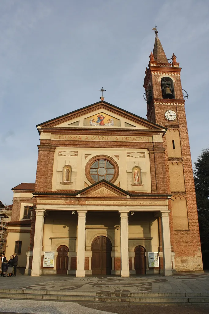 La chiesa di Santa Maria Assunta a Cislago, in provincia di Varese.