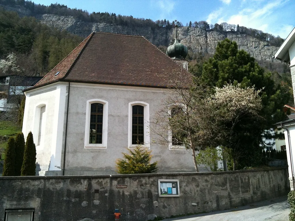 reformierte Kirche Haldenstein, Kanton Graubünden