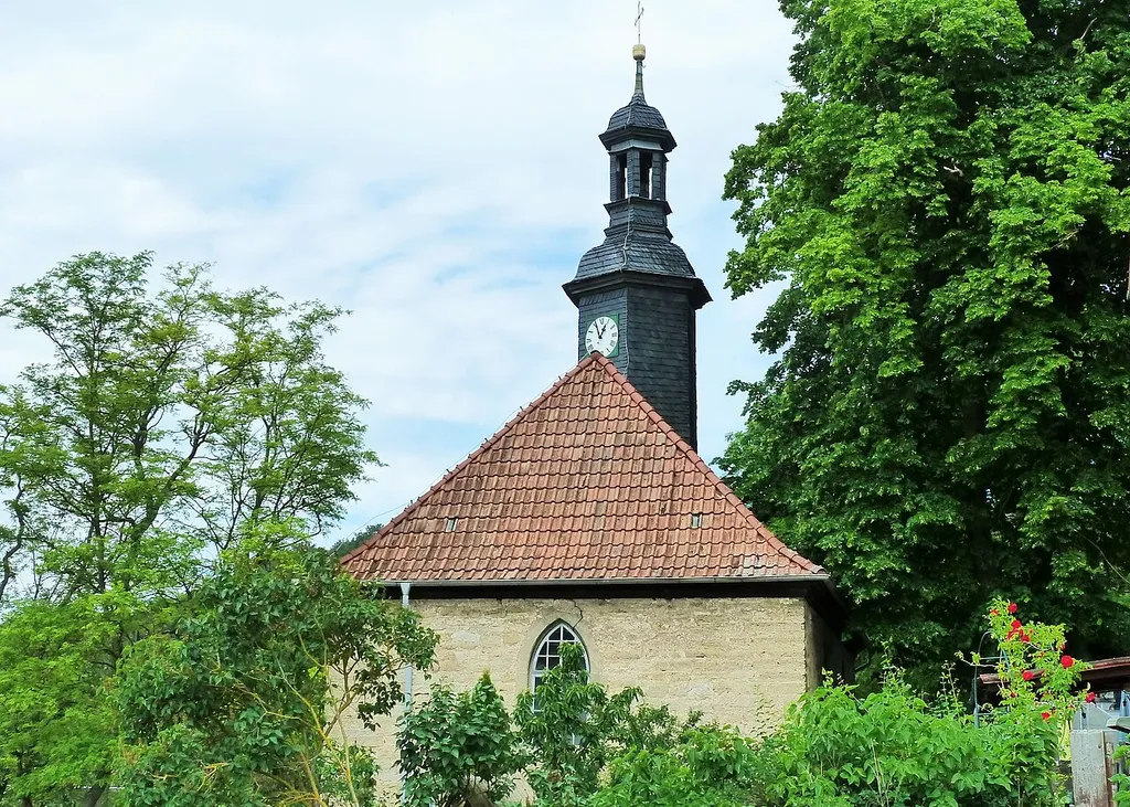 Kirche in Welkershausen, Meiningen.