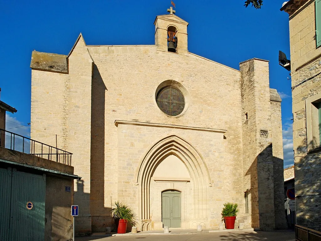 France - Gard - Église Saint-Saturnin de Calvisson