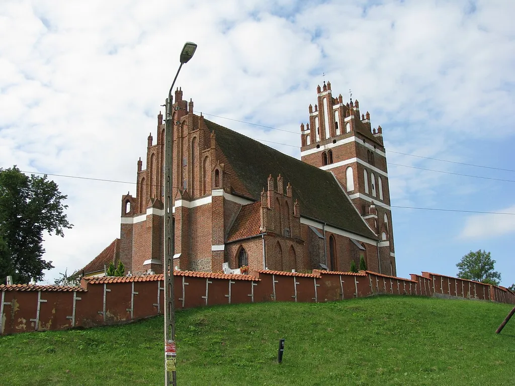 Church in Sątopy, Warmińsko-Mazurskie, Poland