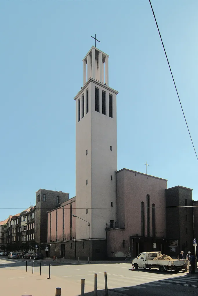 Katowice, kościół par. garnizonowy p.w. św. Kazimierza, 1930-1933