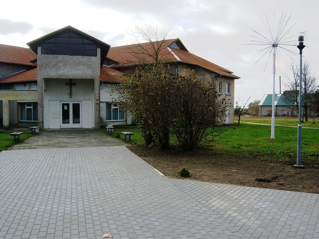 Roman Catholic Church in Vilkyčiai, Šilutė District, Lithuania