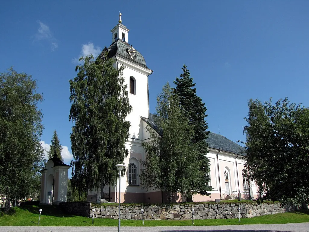 Arnäs kyrka in Arnäs, Sweden
