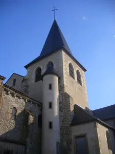 Saint-Aré church in Decize