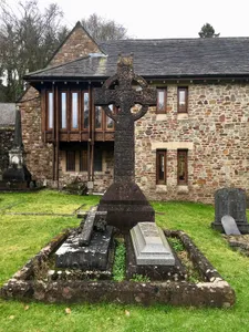 Memorial to Bishop Ollivant in the Cathedral Churchyard