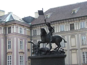 Statue of Saint George at Prague Castle