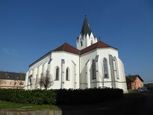 Parish church in Saxen