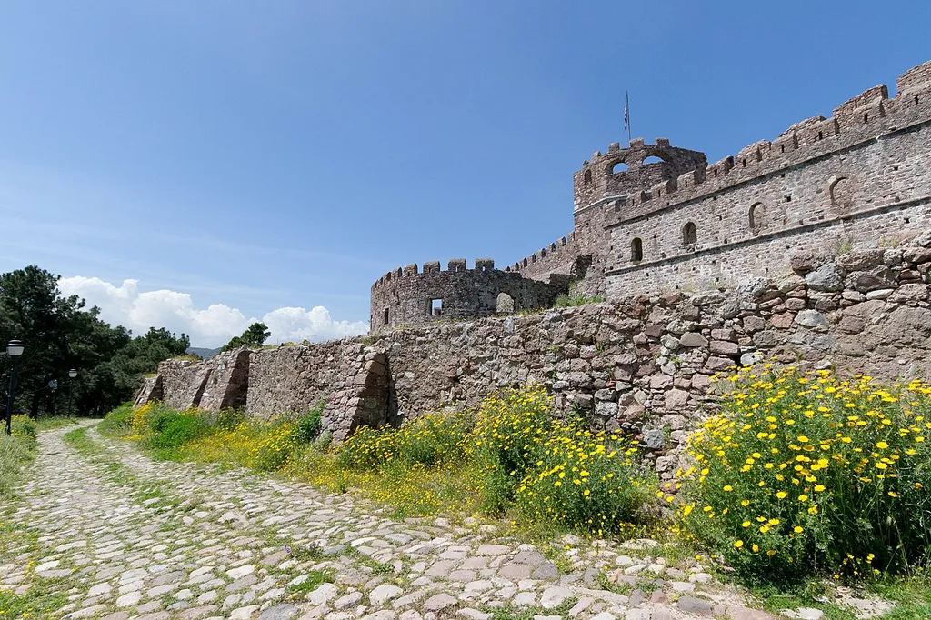 Fortress of Mytilini - the outer walls