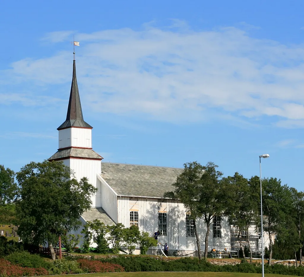 Kolvereid church, Nærøy, Nord-Trøndelag, Norway.