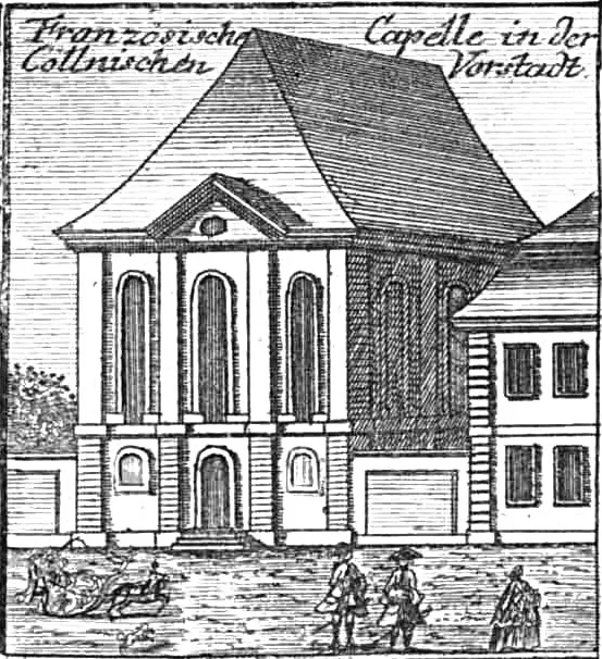 Aus Schleuens Berliner Plan von 1757 entnommen