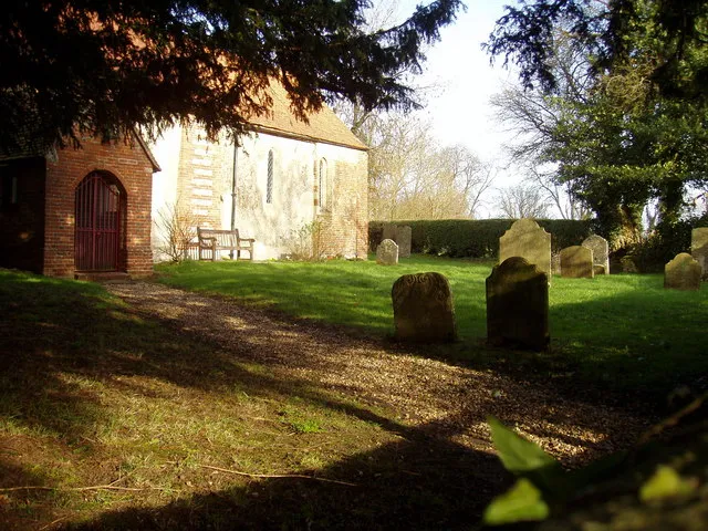 St James' parish church, Ashmansworth, Hampshire, seen from the southwest