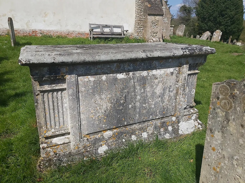 Table tomb 5 metres south of St Mary's Church, Bentley,Hampshire.