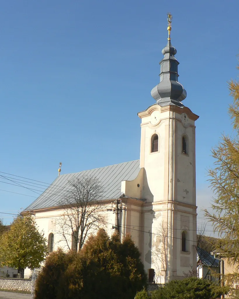 Kuntapolcai evangélikus templomon (Szlovákia)