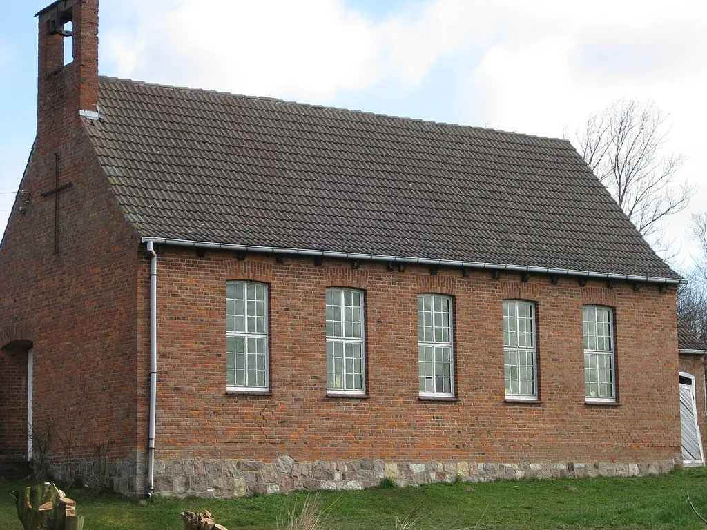 Church in Boitin Resdorf, municipality of Lüdersdorf, Landkreis Nordwestmecklenburg