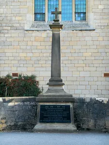 Wall, Gate Piers And Memorial To Balderton Methodist Church