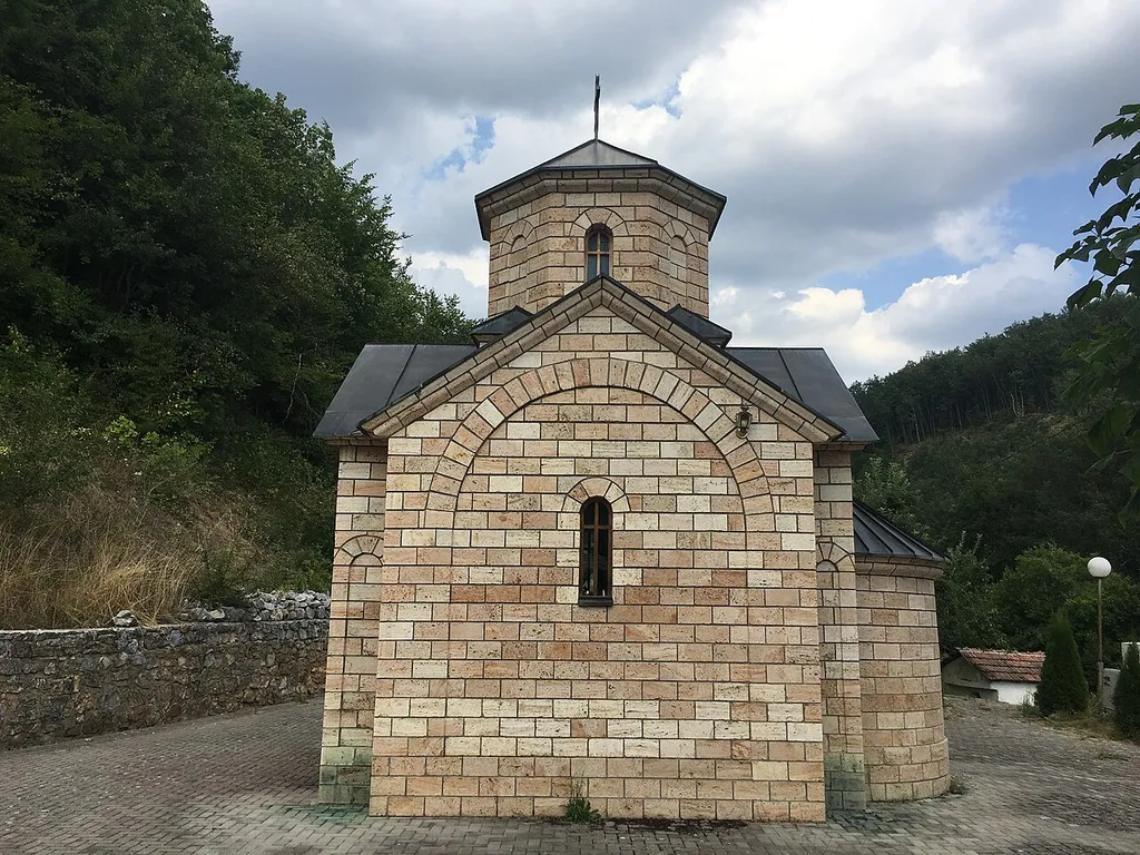 St. Demetrius Church in the village of Kuratica