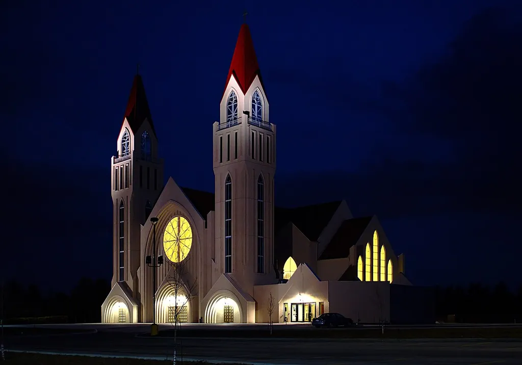 Our Lady Queen of Peace Church (Croatian Franciscan Centre), Norval, Halton, Ontario, Canada.