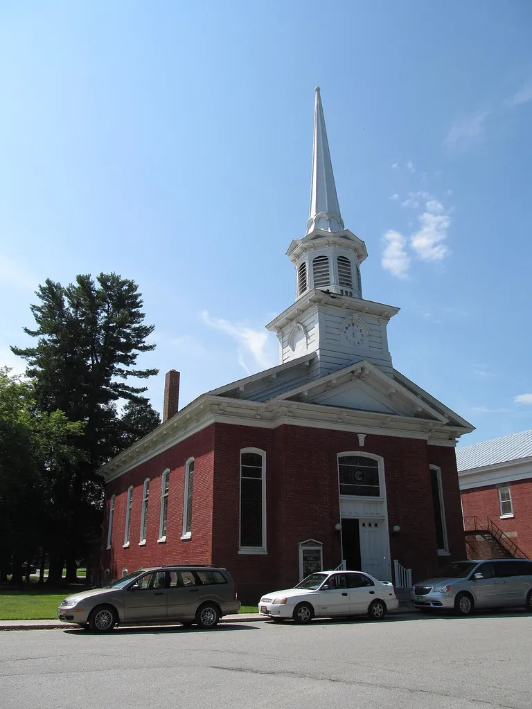 First Congregational Church, Swanton, Vermont This is an image of a place or building that is listed on the National Register of Historic Places in the United States of America. Its reference number is 01000220 (Wikidata).