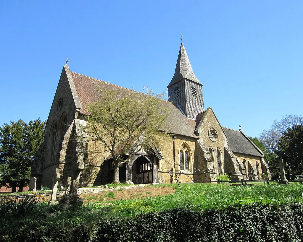 St John the Baptist's Church, Brighton Road, Busbridge, Borough of Waverley, Surrey, England.