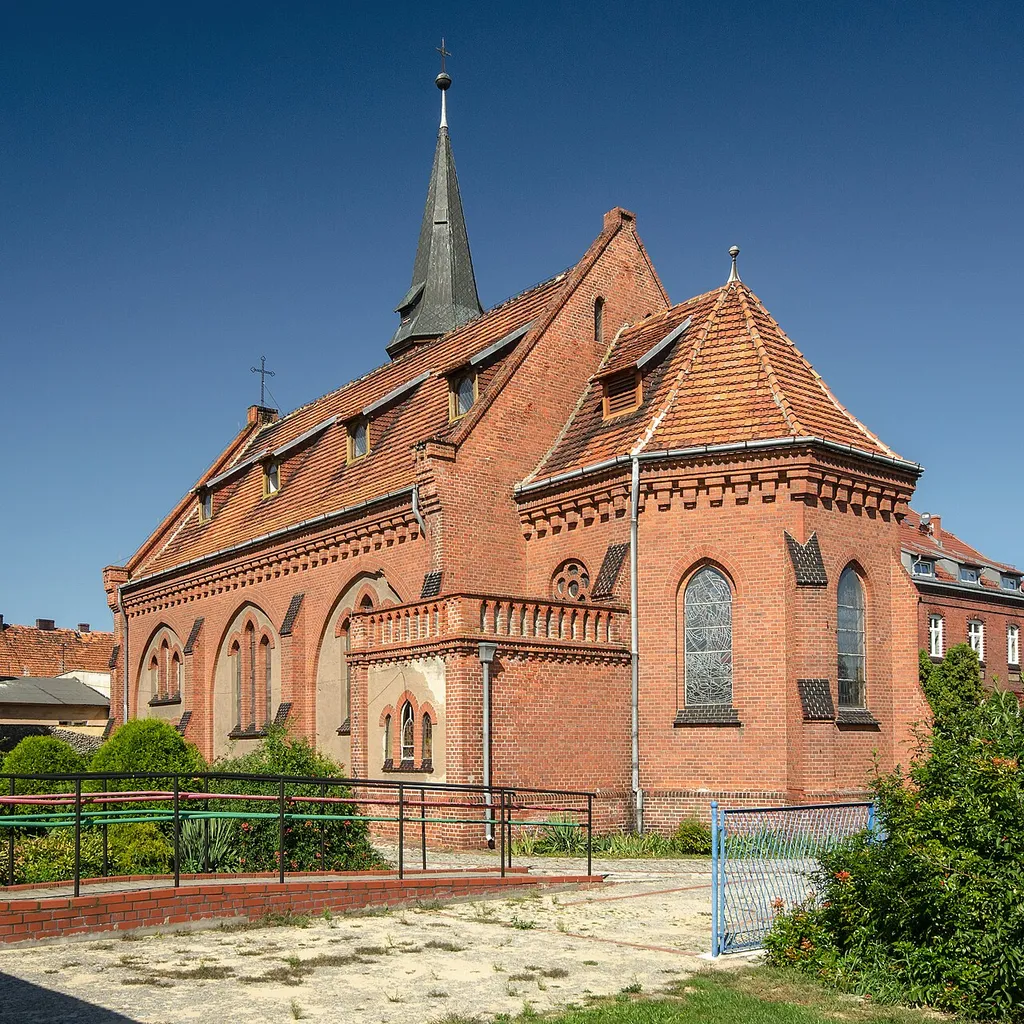 Malczyce, ul. Mickiewicza 6b - rzymskokatolicki kościół filialny, ob. parafialny pw. św. Niepokalanego Poczęcia NMP, 1904-1905