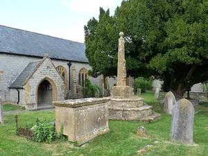 Cross in St Catherine's churchyard