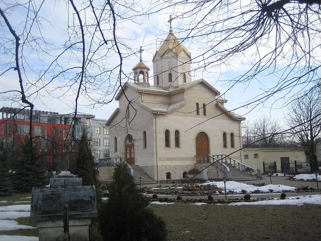 Saint Gregory the Illuminator Armenian church in Riga, Latvia