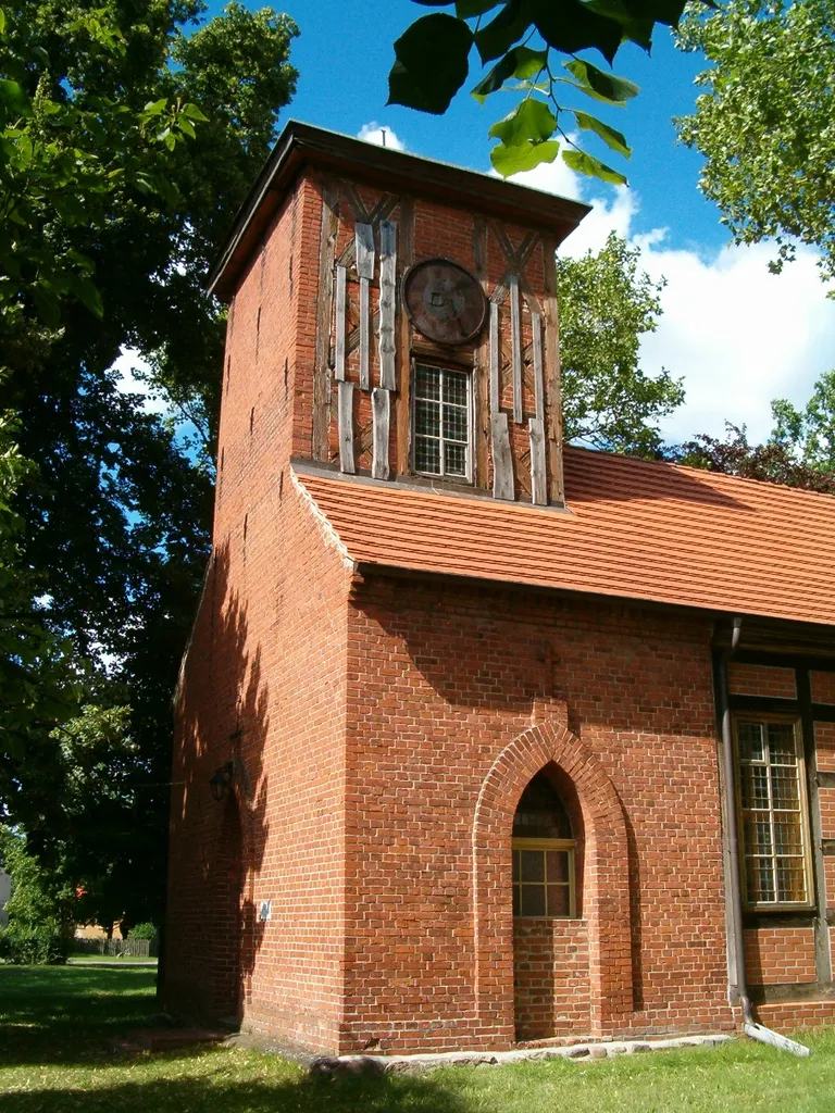 Church in Wutzetz in Brandenburg, Germany