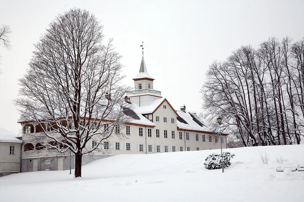 Frogner Hovedgård in winter