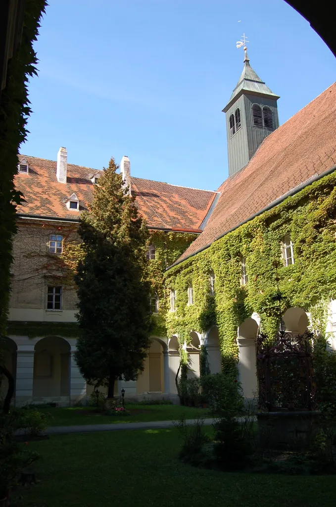 Cloister of Neukloster Abbey, Wiener Neustadt, Lower Austria